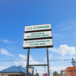 front sign at 422 Storage in Palmyra PA