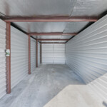 inside a drive-up storage unit at 422 Storage in Palmyra PA