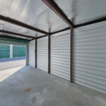 inside a drive-up storage unit at 422 Storage in Palmyra PA