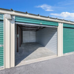 open drive-up storage unit at 422 Storage in Palmyra PA